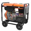 5KW power electric low fuel consumption open diesel generator set